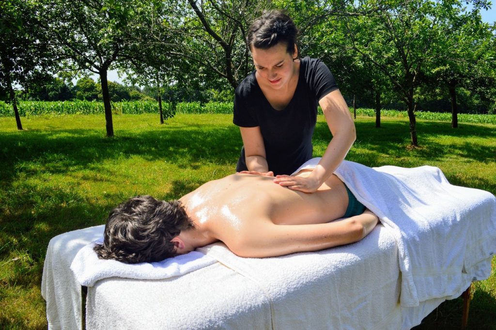 Les massages proposés par Audrey, dans les Villas de la Ria d'Etel