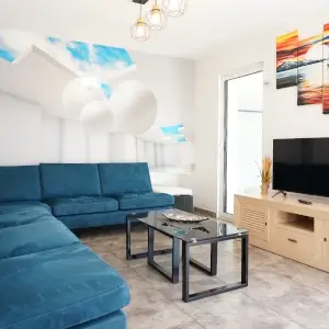 villas de la Ria d'Etel, Salon de la villa Groix